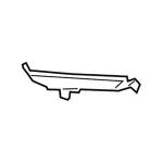 KA1Z17B814AA - Body: Insert Panel for Lincoln: Nautilus Image