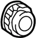 N50205DA4B - : Axle Nut for Infiniti Image