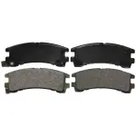 ZX401 - : QuickStop Rear Disc Brake Pad Set Semi-Metallic for WAGNER BRAKE Image