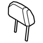 8A8Z74610A60B - Body: Headrest for Ford: Flex Image