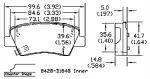 13051343 - : Disc Brake Pad Set for OmniParts Image