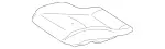 221910495065 - Driver Seat: Padding for Mercedes-Benz Image