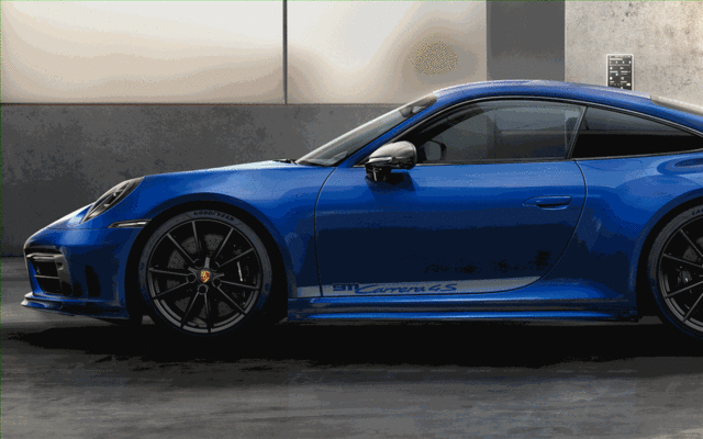 99204482025041 - Exterior: Side Model Logo - Black for Porsche: 911 Image