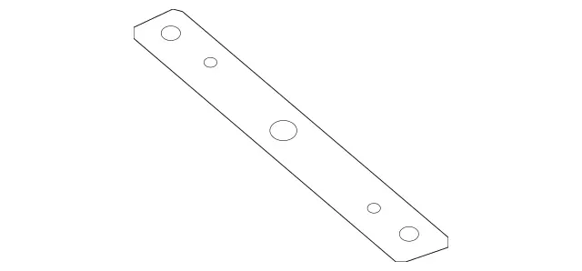 2046190100 - Substructure: Stiffener for Mercedes-Benz: C250, C300, C350, C63 AMG, E550 Image image