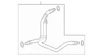 2185010782 - Radiator: Coolant Hose for Mercedes-Benz Image