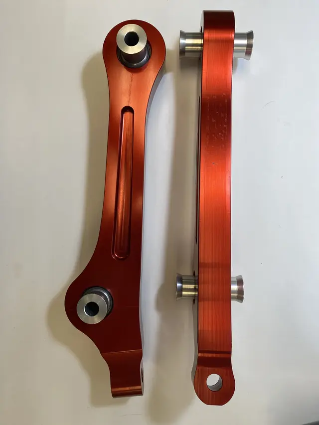 C0290001R - : Billet Front Lower Control arms (11+RED) - AAD Performance for Licensed Image