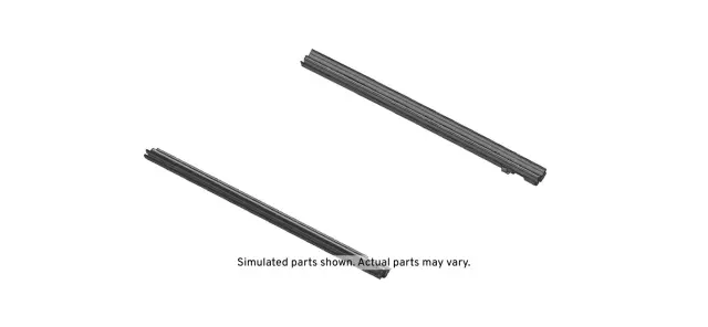 25925180 - : Passenger Side Front Door Window Inner Sealing Strip for GM Image