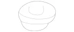1409974281 - Springs, Suspension and Hydraulics: Grommet for Mercedes-Benz: 190, 190D, 190E, 200, 200D, 260E, 280E, 300CE, 300D, 300E, 300SD, 300SE, 300SL, 300TD, 300TE, 400E, 400SE, 400SEL, 500E, 500SEC, 500SEL, 500SL, 560SEC, 560SEL, 560SL, 600SEL, 600SL, C220, C230, C280, C43 AMG, CLK63 AMG, E420, E430, G55 AMG, G550, G550 4x4, G63 AMG, G65 AMG, S420, SL320 Image