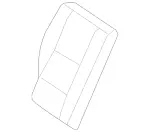 25792086021D44 - : Seat Back Cover for Mercedes-Benz Image