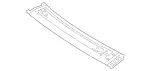 1766500101 - : Windshield Header for Mercedes-Benz Image