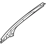 CM5Z58025A00A - Body: Windshield Pillar Reinforced for Ford: Focus Image image