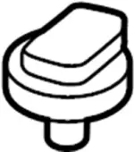 960885DA0A - : Spoiler End Bolt for Infiniti Image