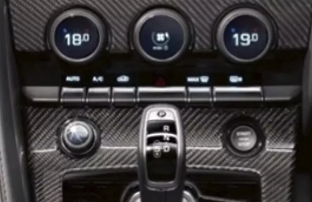 Carbon Fibre Trim - Center Console - Lhd - Jaguar (T2R5267)