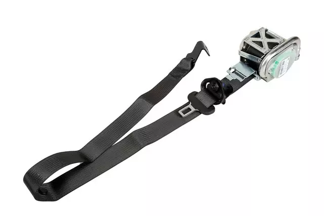 Part# 19210852 Ebony Passenger Seat Belt with Retractor and Pre-Tensioner - GM (19210852)