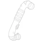 9065281924 - : Intake Hose for Mercedes-Benz Image