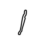 F87Z7843876AA - Body: Control Rod for Ford: Explorer, Explorer Sport | Mercury: Mountaineer Image