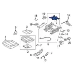 CU5Z9663120A - Body: Spring for Ford: Bronco, Ranger Image