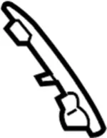 873301CC0C - Body: Recline Cover for Infiniti Image