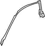 76861AM800 - : Upper Weather-Strip for Infiniti Image