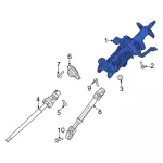 PL3Z3C529E - Steering: Steering Column for Ford Image