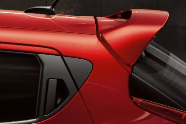 Rear Roof Spoiler (Rbr - Azure Blue ) - Nissan (999J1-63RBR)