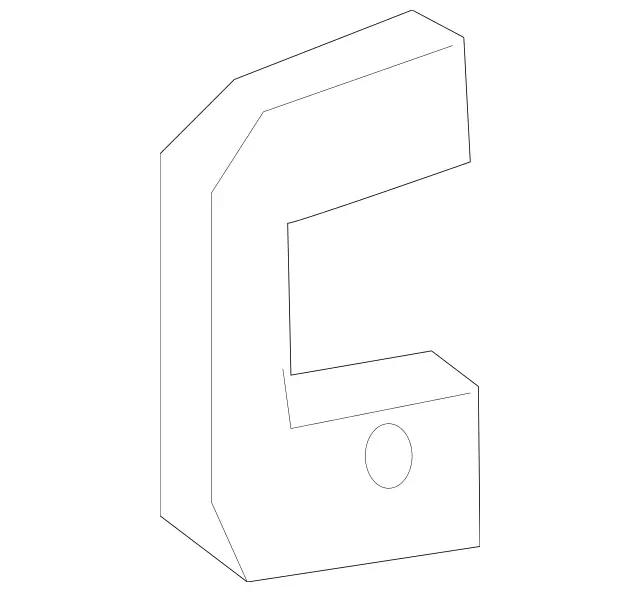 21072302247D43 - Body: Lock Inner Cover for Mercedes-Benz Image