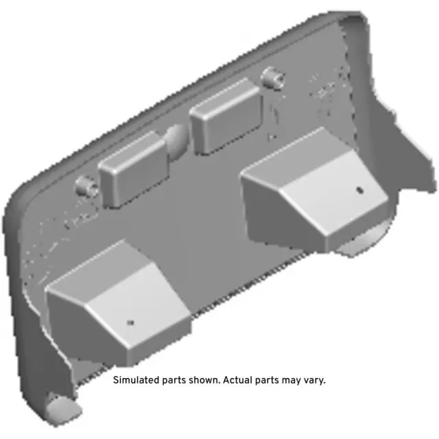 85650573 - Body: License Bracket for Chevrolet: Silverado 2500 HD, Silverado 3500 HD Image