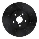 63313016R - : DFC Brake Rotor - Drilled and Slotted - Black for DYNAMIC FRICTION Image