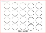 M31104020 - : Engine Piston Ring Set for Enginetech Image