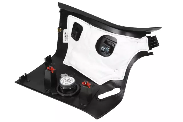 Jet Black Passenger Side Body Rear Corner Upper Garnish Molding - GM (23260181)