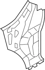 676001LA0A - Body: Inner Hinge Pillar for Infiniti Image