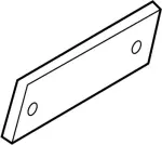 87374CS011 - Body: Finish Plate for INFINITI: M45 Image