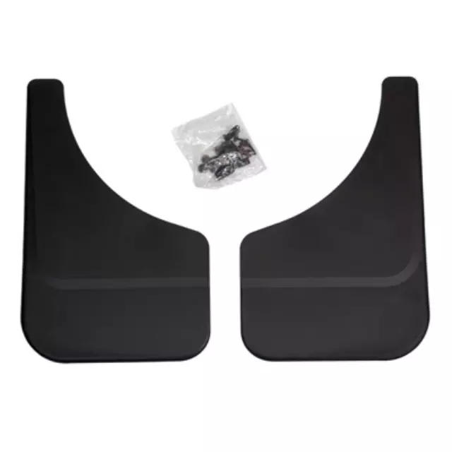 2007-2012 Ford Edge & Lincoln MKX Splash Guards / Mud Guards FRONT BLACK OEM NEW - Ford (7T4Z-16A550-A)