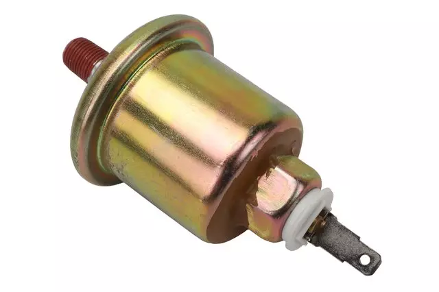 19244935 - Electrical: Oil Pressure Sending Unit for Buick: Skyhawk | Cadillac: Cimarron | Chevrolet: Astro, Blazer, C/K Pickup, C1500, C2500, C3500, Camaro, Cavalier, Celebrity, Citation II, El Camino, G20, G30, K1500 Pickup, K2500 Pickup, K3500 Pickup, K5 Blazer, Monte Carlo, P20, P30, R10, R20, R2500, R30, R3500, S10, S10 Blazer, Suburban C10, Suburban C20, Suburban K10, Suburban K20, Suburban R10, Suburban R1500, Suburban R20, Suburban R2500, Suburban V10, Suburban V1500, Suburban V20, Suburban V2500, V10, V20, V30, V3500 | GMC: C1500 Pickup, C2500 Pickup, C3500 Pickup, Caballero, G2500, G3500, Jimmy, Jimmy S15, K1500 Pickup, K2500 Pickup, K3500 Pickup, P2500, P3500, R1500 Pickup, R2500 Pickup, R3500 Pickup, S15, Safari, Suburban C1500, Suburban C2500, Suburban K1500, Suburban K2500, Suburban R1500, Suburban R2500, V1500, V1500 Suburban, V2500, V2500 Suburban, V3500 | Oldsmobile: 98, Cutlass Ciera, Firenza | Pontiac: 6000, Bonneville, Firebird, Grand Prix, Sunbird Image
