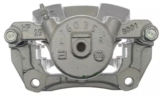 19361234 - : Front Driver Side Disc Brake Caliper Assembly (Friction Ready Coated), Remanufactured for GM Image