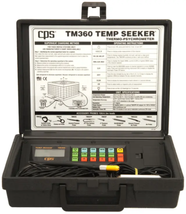 69260 - : 4 Channel A/C Thermometer for FOUR SEASONS Image