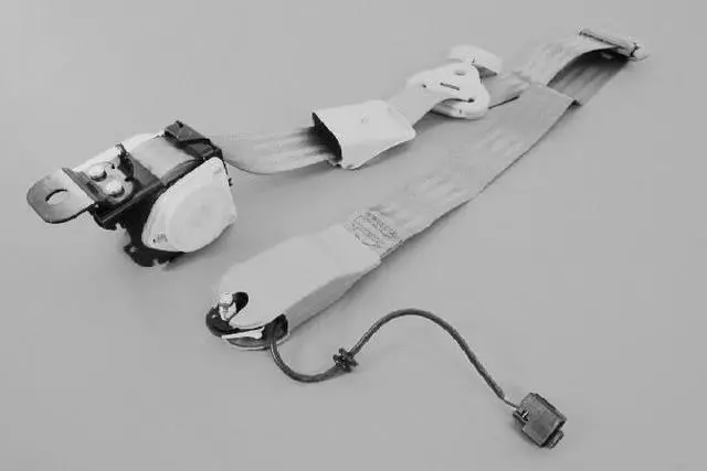 WG50BD1AE - Interior Trim: Retractor Seat Belt, Right for Chrysler: Town &amp; Country | Dodge: Caravan, Grand Caravan Image