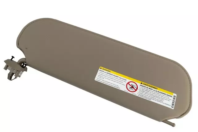 85070077 - Body: Sun-visor for Chevrolet: Express 1500, Express 2500, Express 3500 | GMC: Savana 1500, Savana 2500, Savana 3500 Image