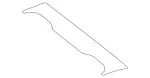 21669000309F86 - Body: Speaker Cover for Mercedes-Benz Image