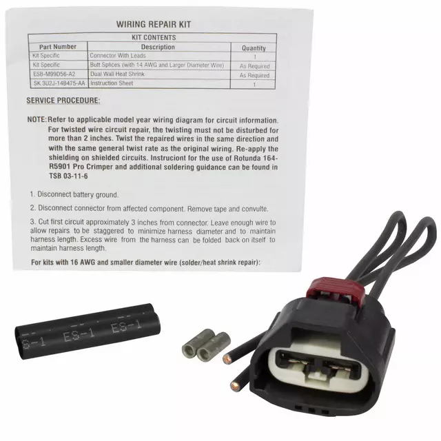 Wire Assembly - Ford (8U2Z-14S411-SA)