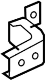 80400JK00A - Body: Upper Hinge for INFINITI: EX35, EX37, G25, G35, G37, Q40, QX50, QX56, QX80 Image