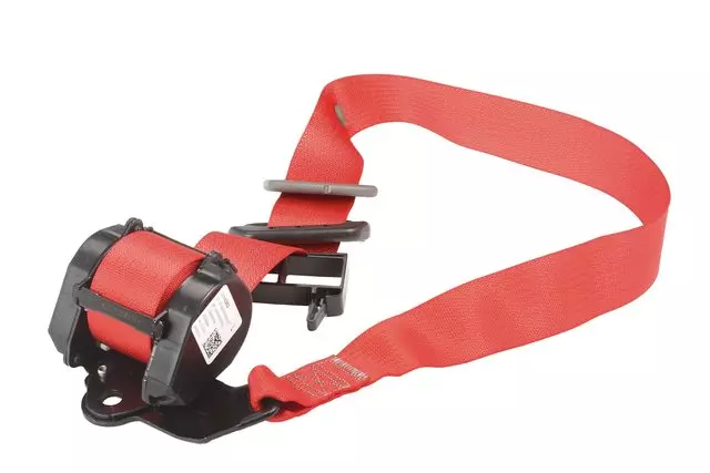 19301048 - : Torch Red Driver Seat Belt with Retractor for GM Image