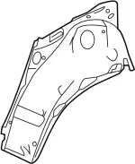 767136SA0A - : Outer Wheelhouse for Infiniti Image