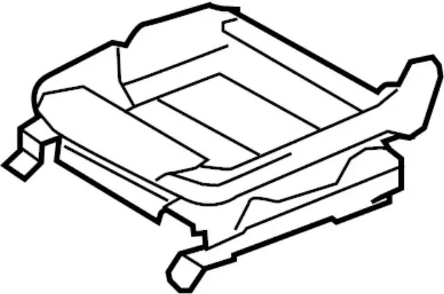 87351JU65A - Body: Cushion Frame for INFINITI: G35 Image