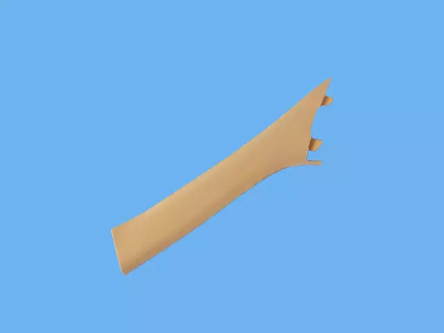 A Pillar Molding, Left - Mopar (5VP03BD1AC)