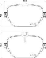 355031711 - : Disc Brake Pad Set for Hella Pagid Image