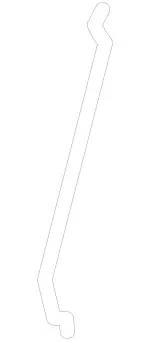 1187223900 - : Link Rod for Mercedes-Benz: CLA250, CLA35 AMG, CLA45 AMG, CLA45 AMG S Image