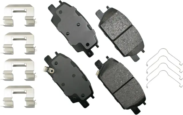 ACT1913 - : Akebono ProACT Ultra Premium Ceramic Disc Brake Pad Kit for AKEBONO Image