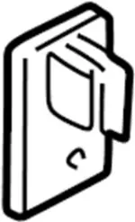 6382665F00 - Body: Fender Spacer for INFINITI: Q45 Image