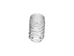 DV6Z5560E - : Coil Spring for Ford: Transit Connect Image